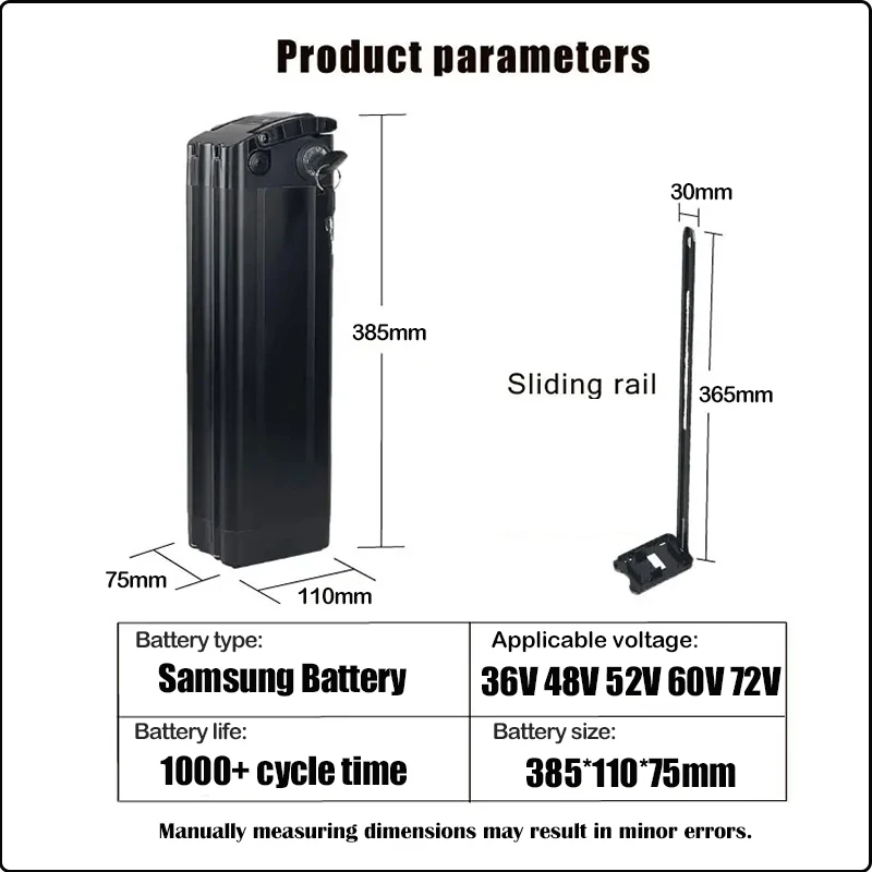 36v48v52v 60v 72v Bafang 1000w - đánh giá và giá Electric Bicycle Battery 72V 30Ah