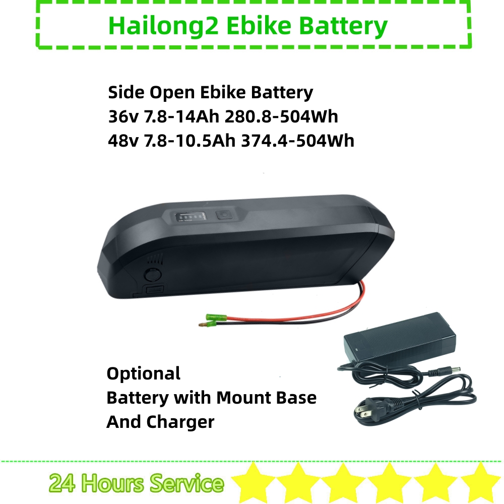 36V Ebike Battery Hailong 2 Si - đánh giá và giá Ebike Battery 48V 20Ah Hailong