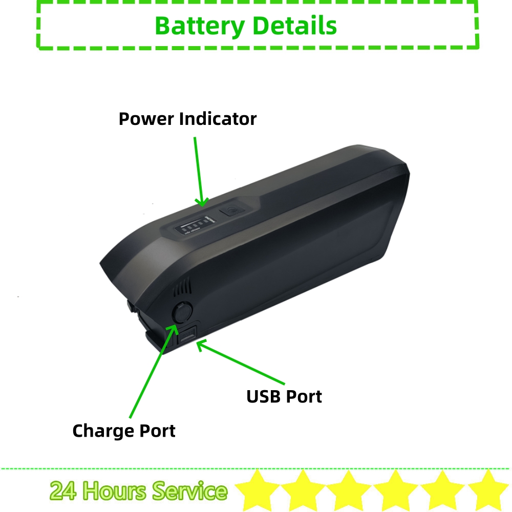 36V Ebike Battery Hailong 2 Si - đánh giá và giá Ebike Battery 48V 20Ah Hailong