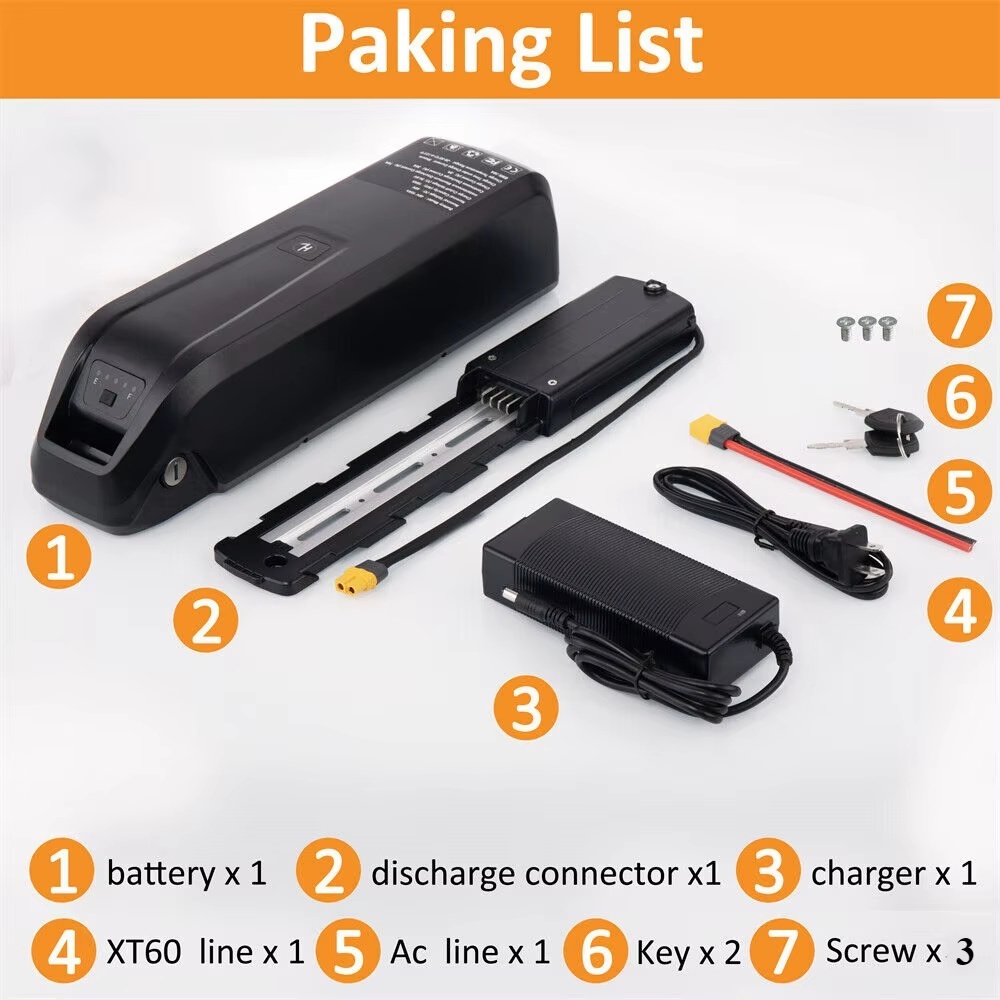 New Hailong EBike Battery 36V  - đánh giá và giá Ebike Battery 48V 20Ah Hailong