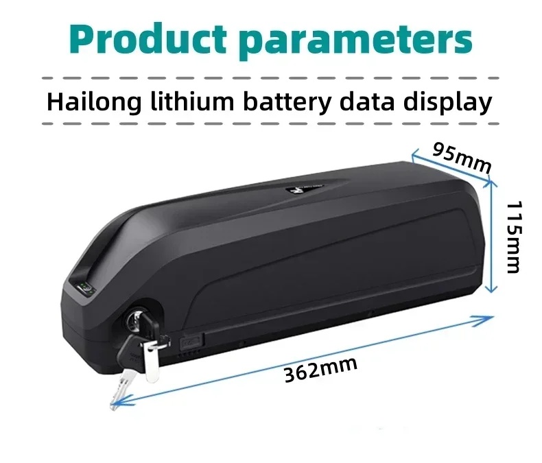 Versatile Hailong Battery, Mul - đánh giá và giá Ebike Battery 48V 20Ah Hailong