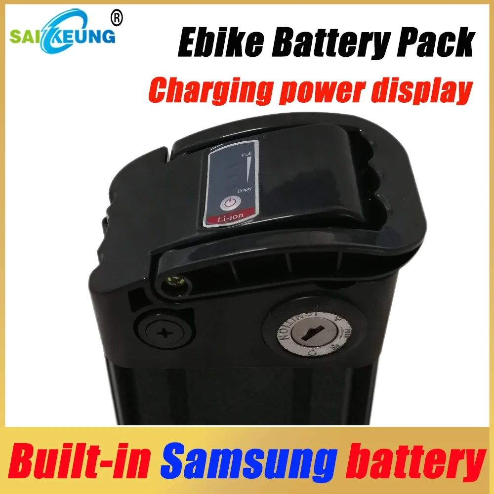 Electric Bike SilverFish 48v 2 - đánh giá và giá Ebike Battery 48V 20Ah Hailong