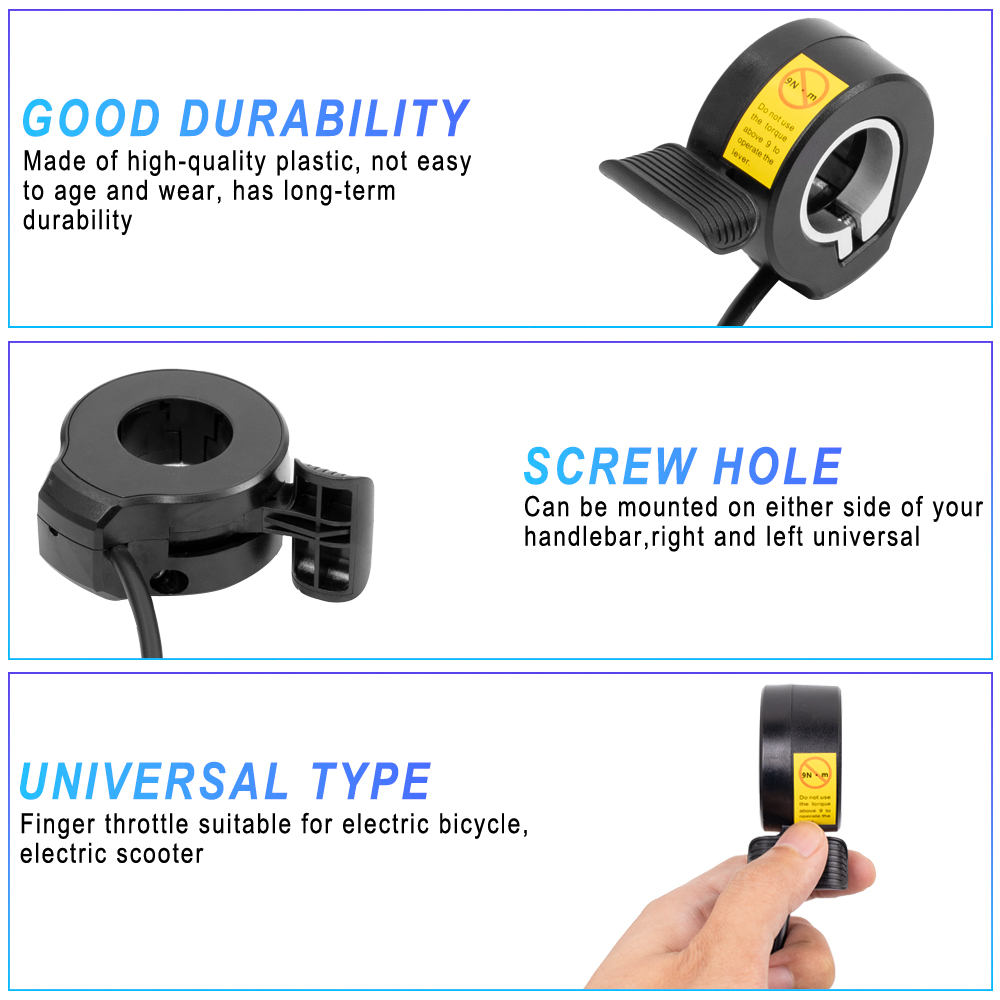 130X Ebike Thumb Throttle for  - đánh giá và giá Bafang Bbshd 1000W Conversion Kit