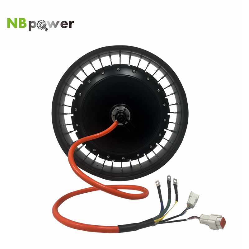 NBpower/QS273 40H 20x4/24x4/26 - đánh giá và giá 72V 5000W Hub Motor Kit