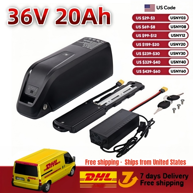 Hailong E-Bike Battery 36V 48V - đánh giá và giá Ebike Battery 48V 20Ah Hailong
